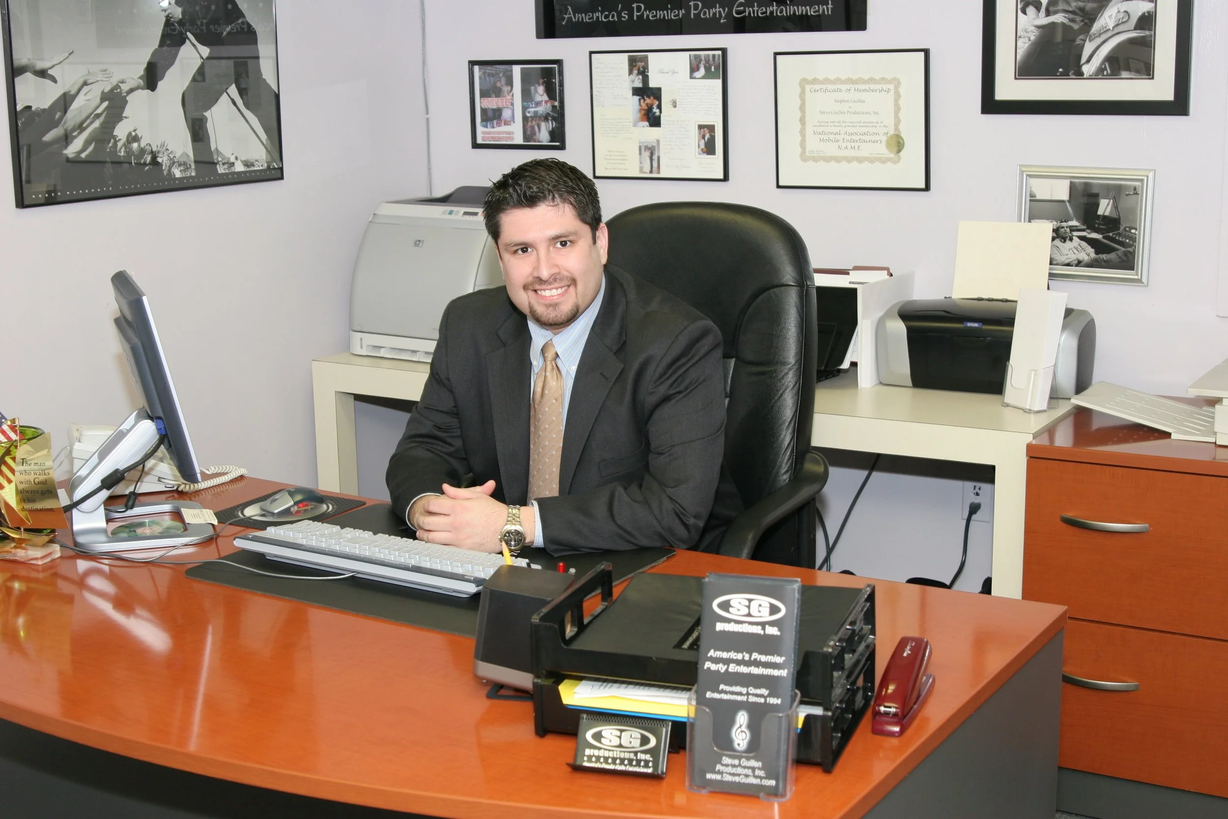 Throwback to 2004 &mdash; our very first office at the Totowa Wedding Center. So many great memories meeting with couples, planning weddings, and helping bring special events to life.

This office was where countless ideas, timelines, song selections