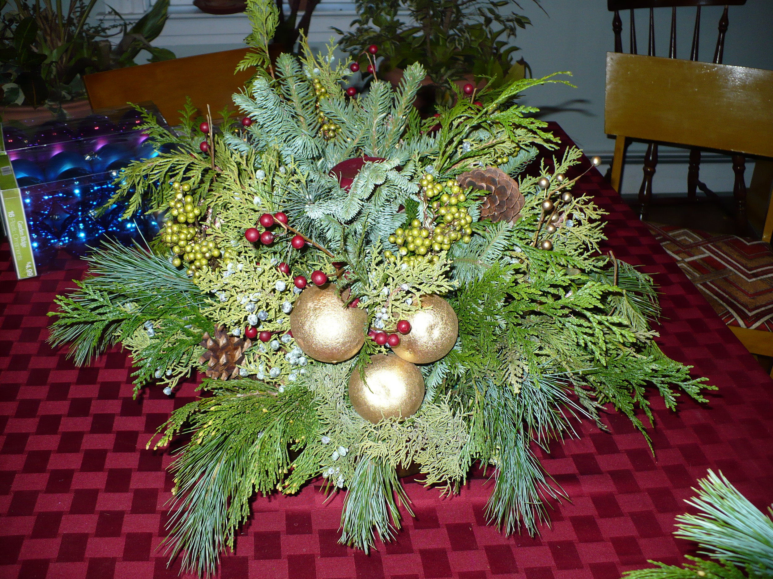 Holiday Decorations with Gardenalia