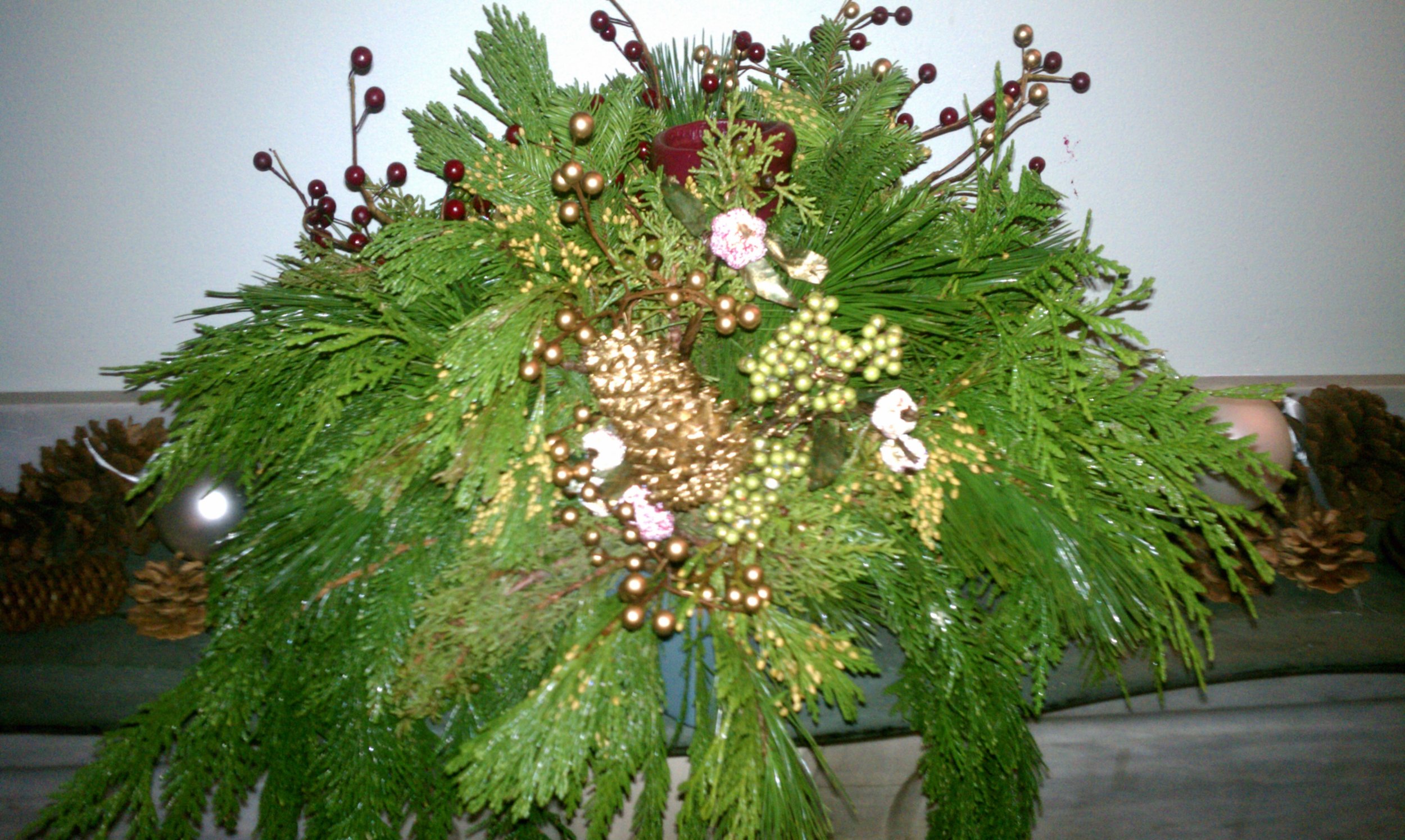 Holiday Decorations with Gardenalia