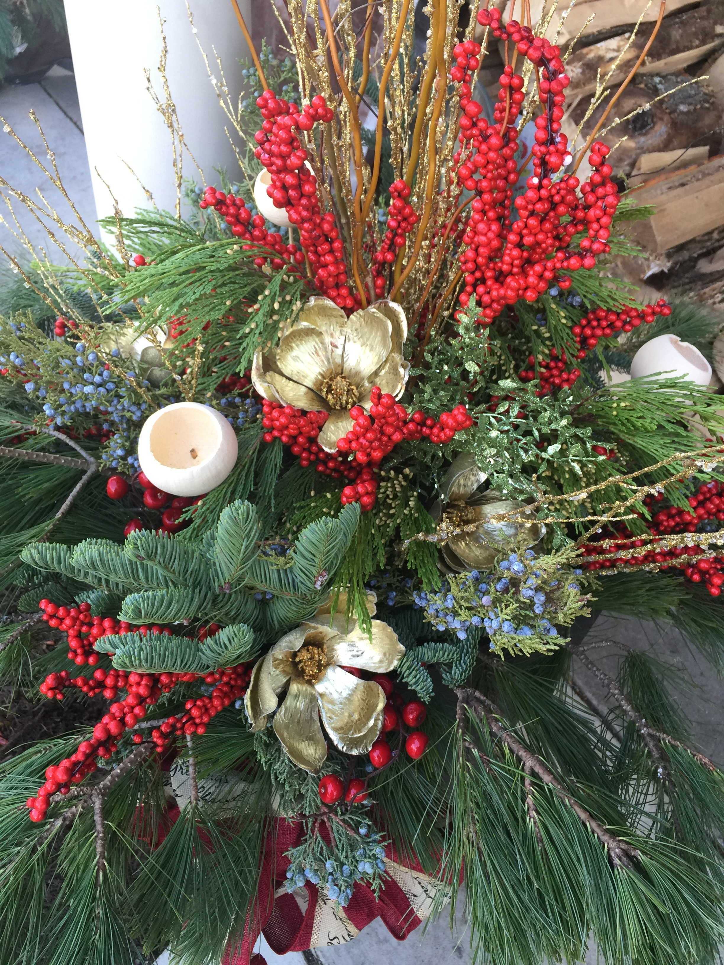 Holiday Decorations with Gardenalia