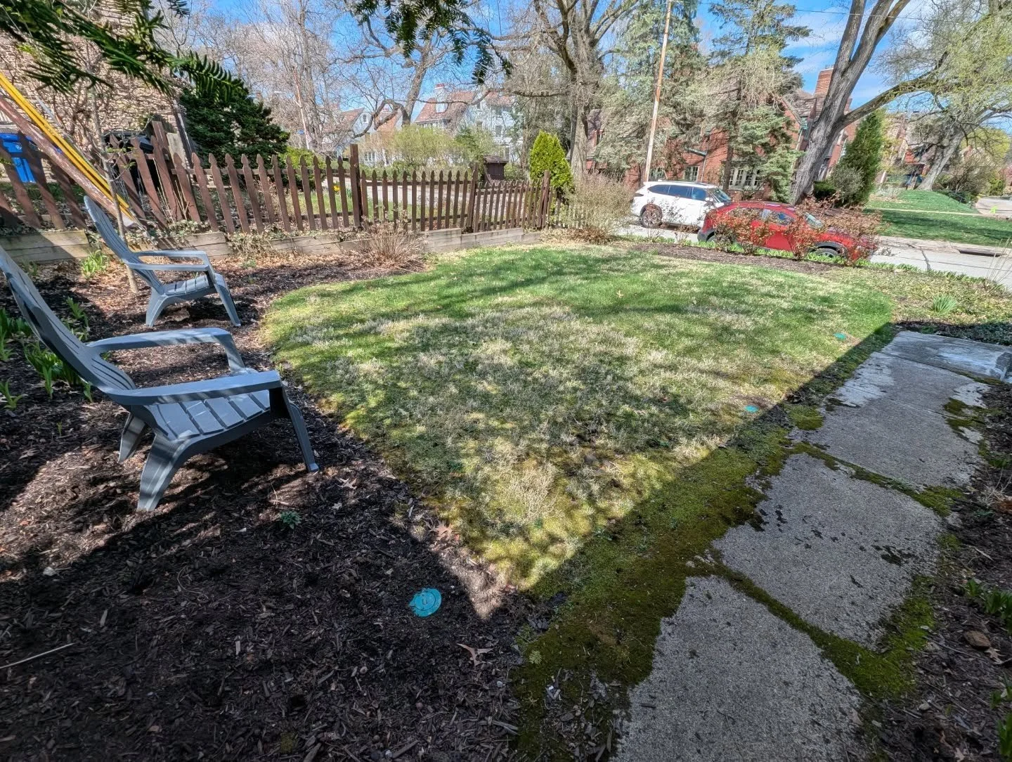 One area of this project ✔️
Worked on this Secret Garden with many flowers, ground covers, and shrubs for privacy. The red twig dogwoods are beautiful in winter, the weeping cedar, the Fukai pine and the blue wave spruce will give a soft touch all ye