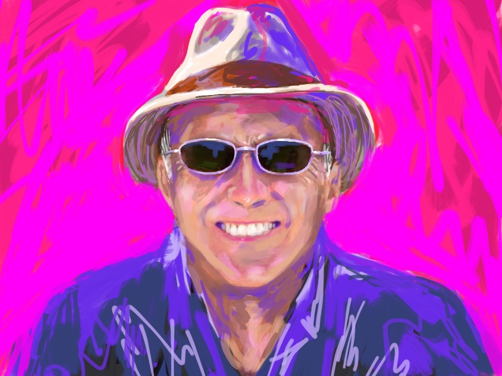iPad Self Portrait