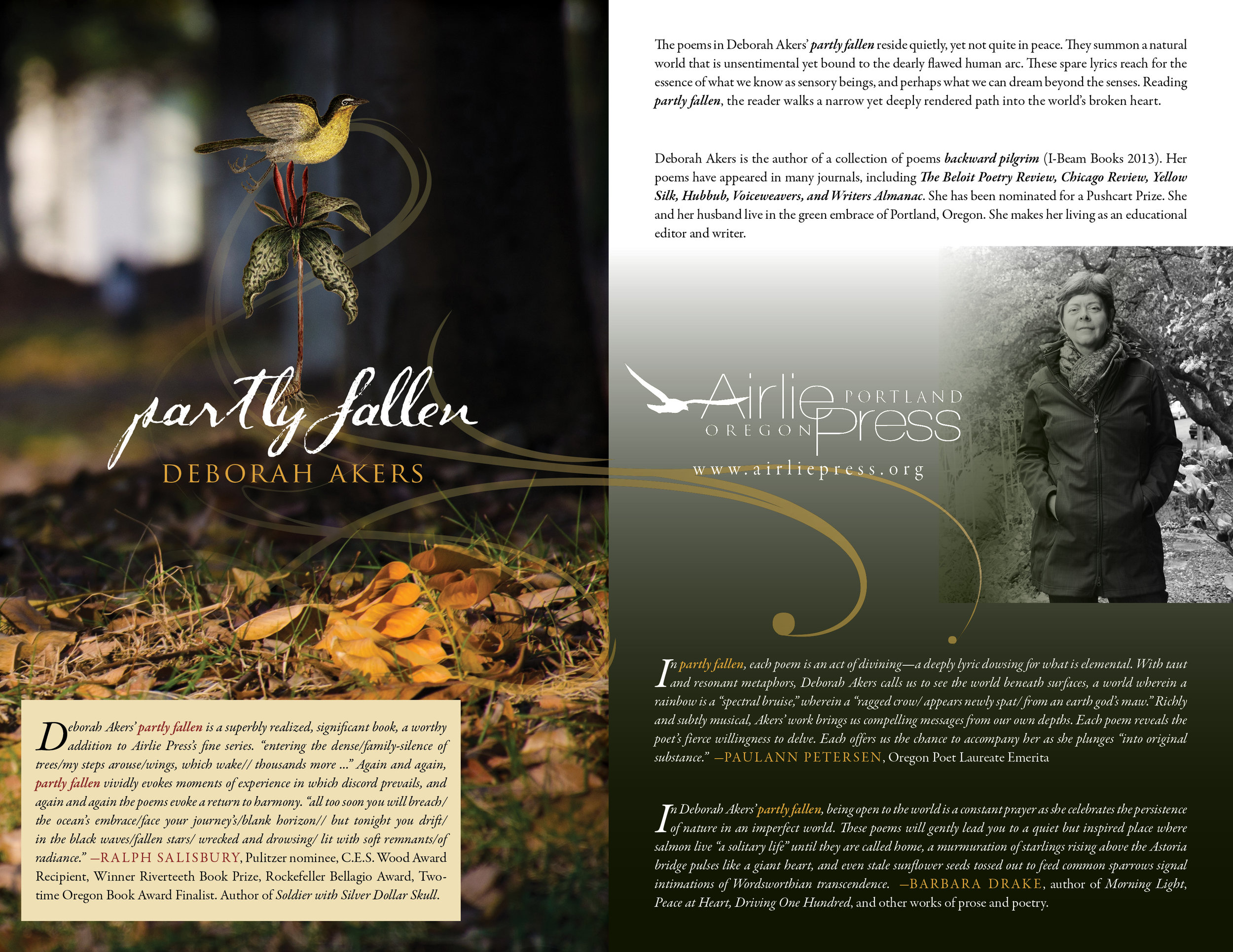 Promotional Flyer. Author photo: Beth C. Ford