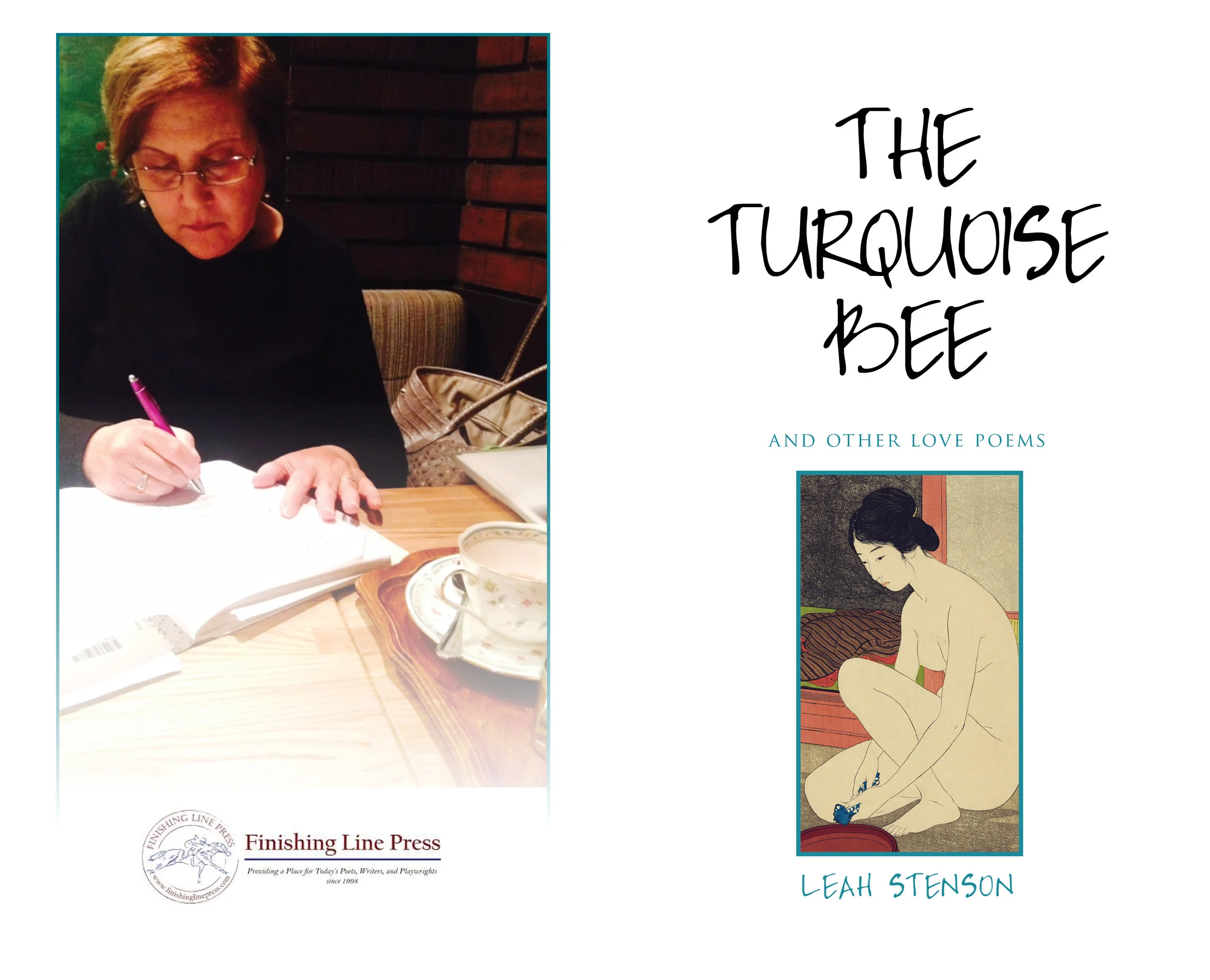 Published in the summer of 2014 by Finishing Line Press. Thank you Leah for this fun project!