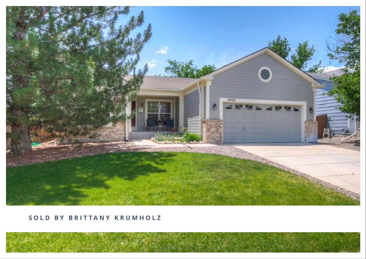 SOLD!
This gorgeous 5 bedroom, 3 bathroom ranch house in 80015 sold by Brittany Krumholz broke the new sold price record in the community! Expert advising and marketing paired with our amazing client families makes for one unstoppable force!