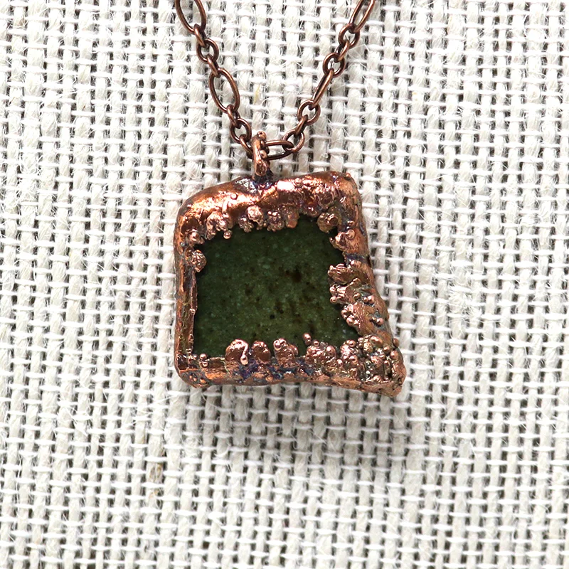 "Moss" Necklace $40