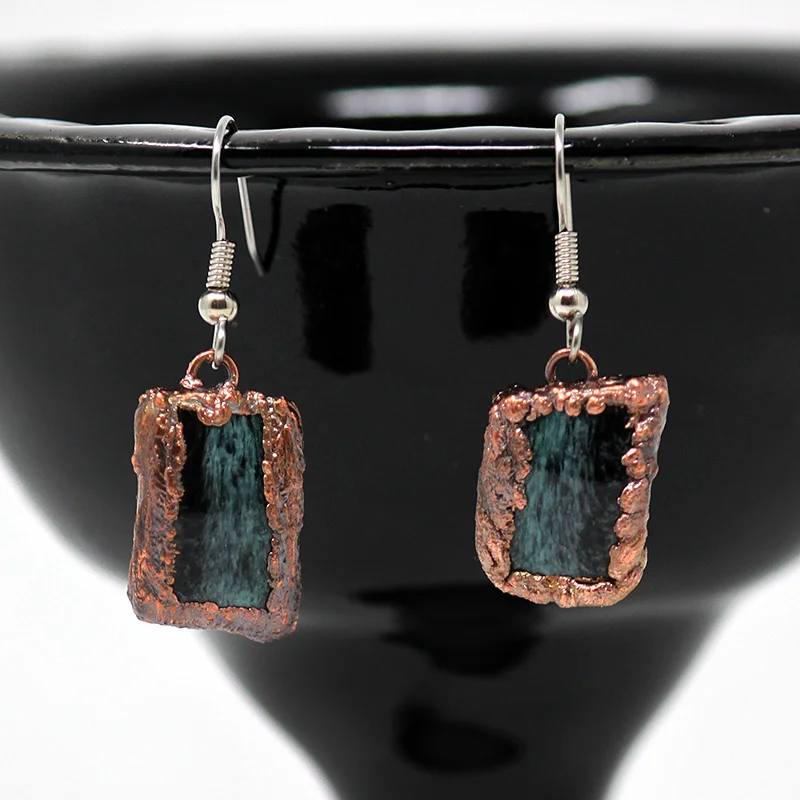 "A Dark Streak" Earrings $45