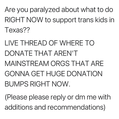 Support Trans Kids in Texas