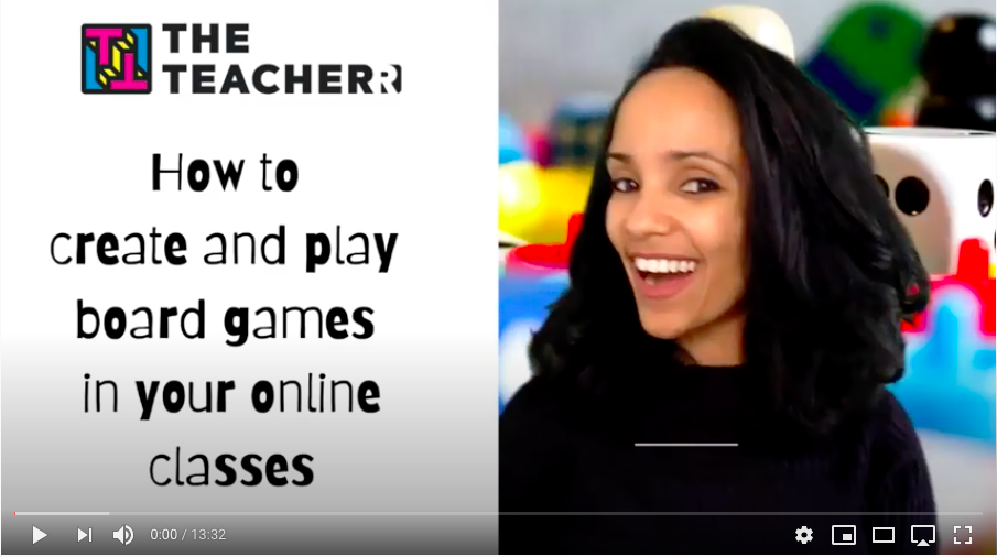 How to create and play board games in your online lessons — The Teacherr  (Lachesis Braick)