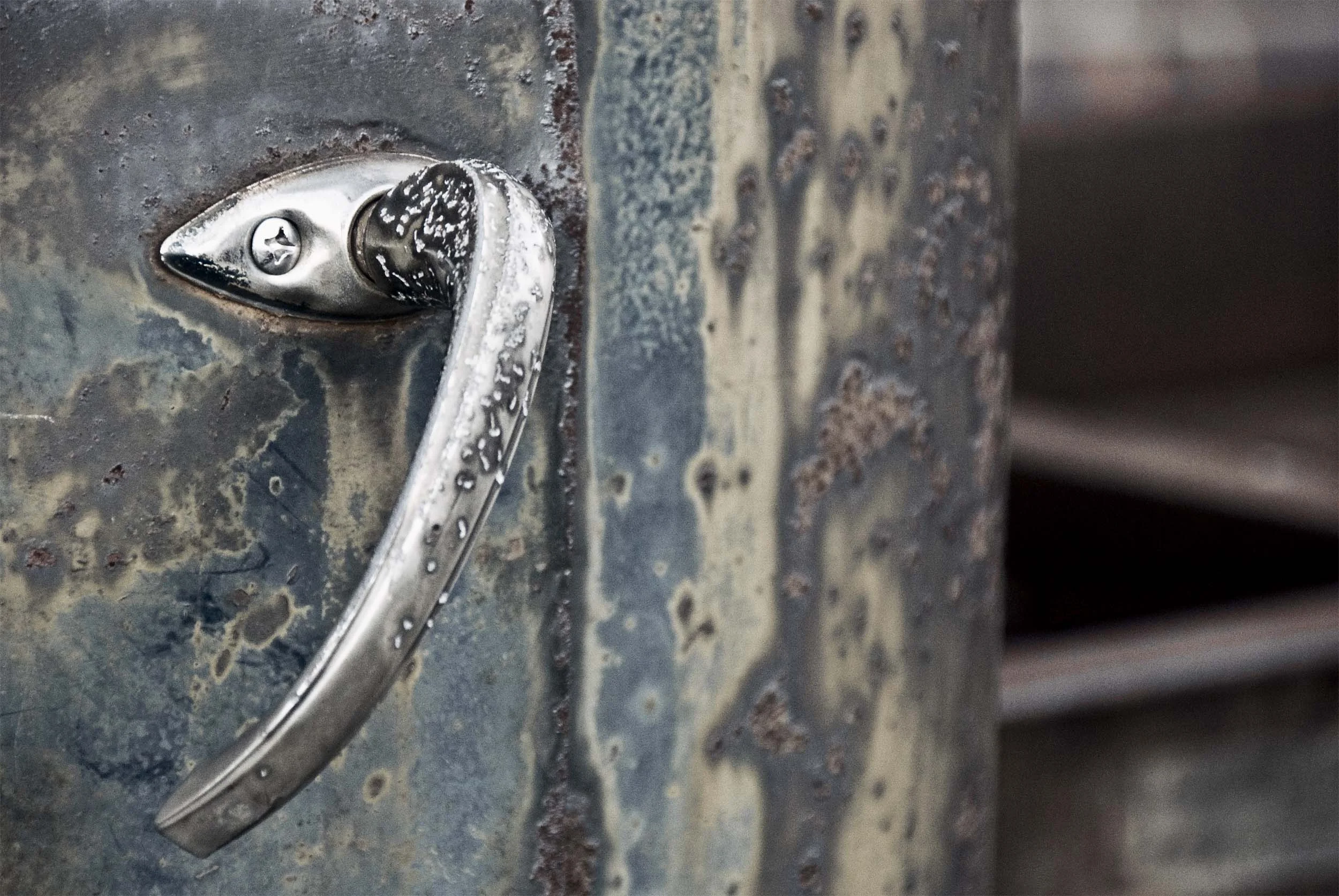 I made this photo in Toronto nearly ten years ago. A rusted-out old Dodge truck. 