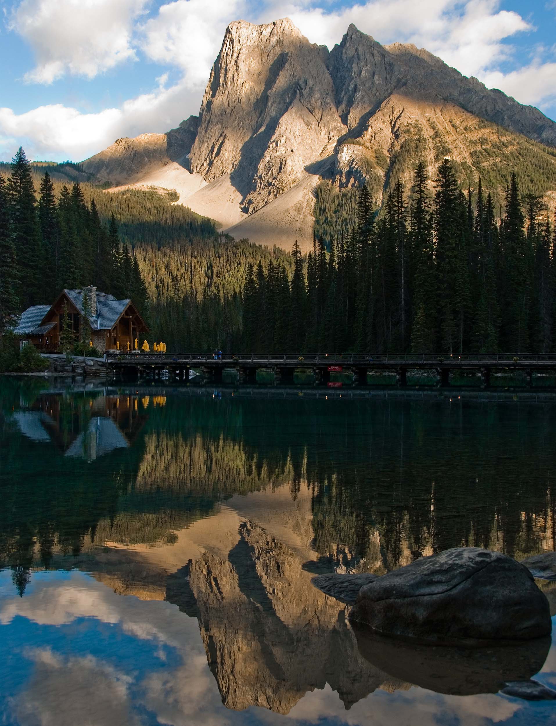 Emerald Lake, BC (inside Yoho National Park) is one of the most magical places in all of Canada. As part of Canada 150, here is the second photo (third in the series) of Emerald Lake.