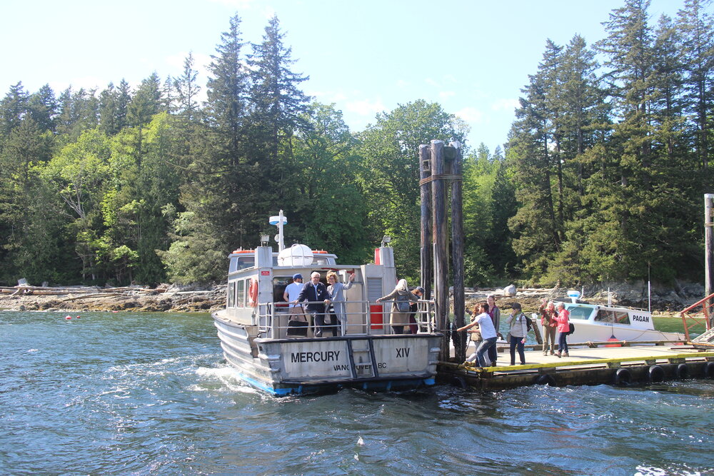 Fircom to mainland by water taxi