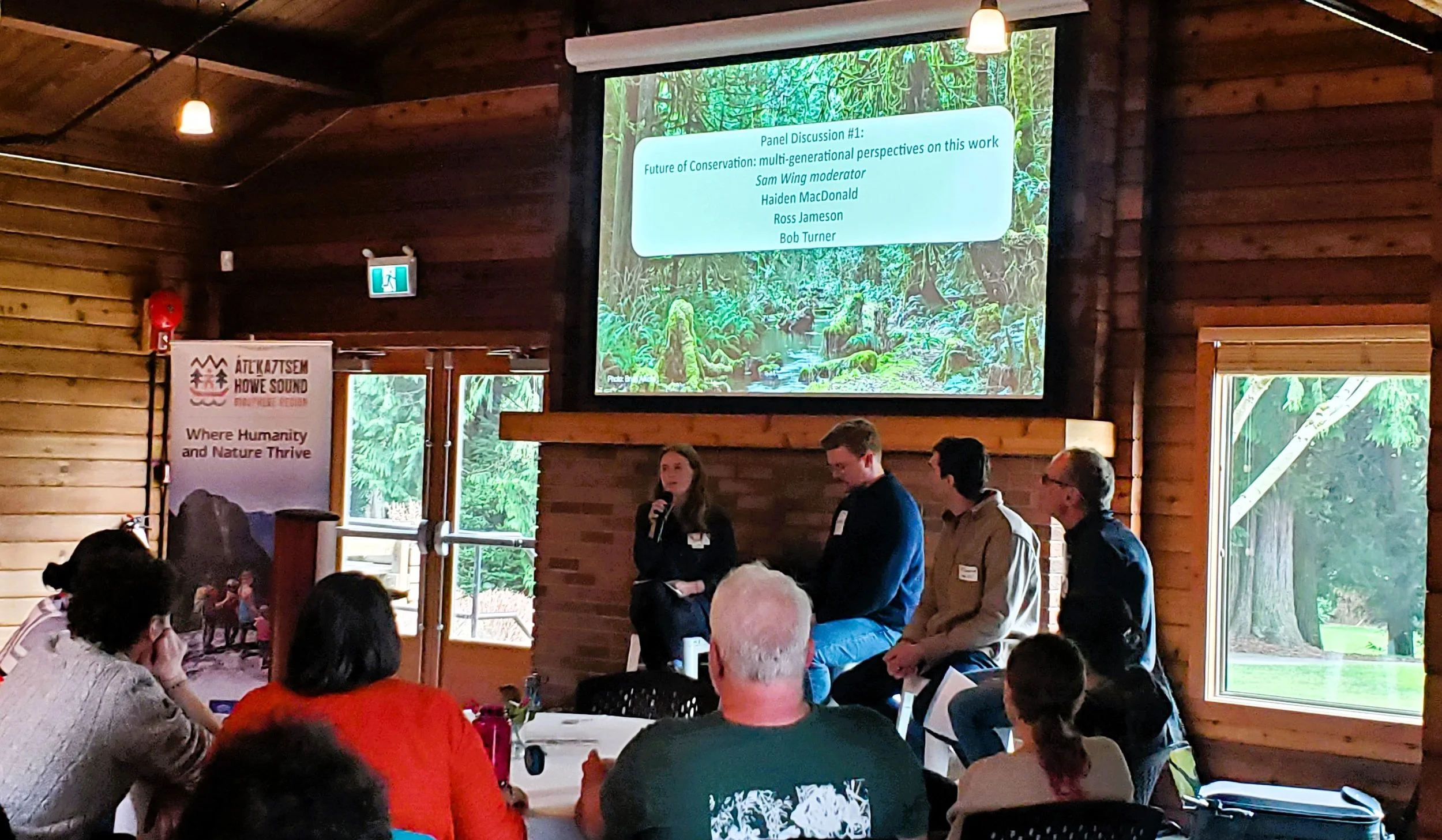 Sam Wing moderates Panel 1