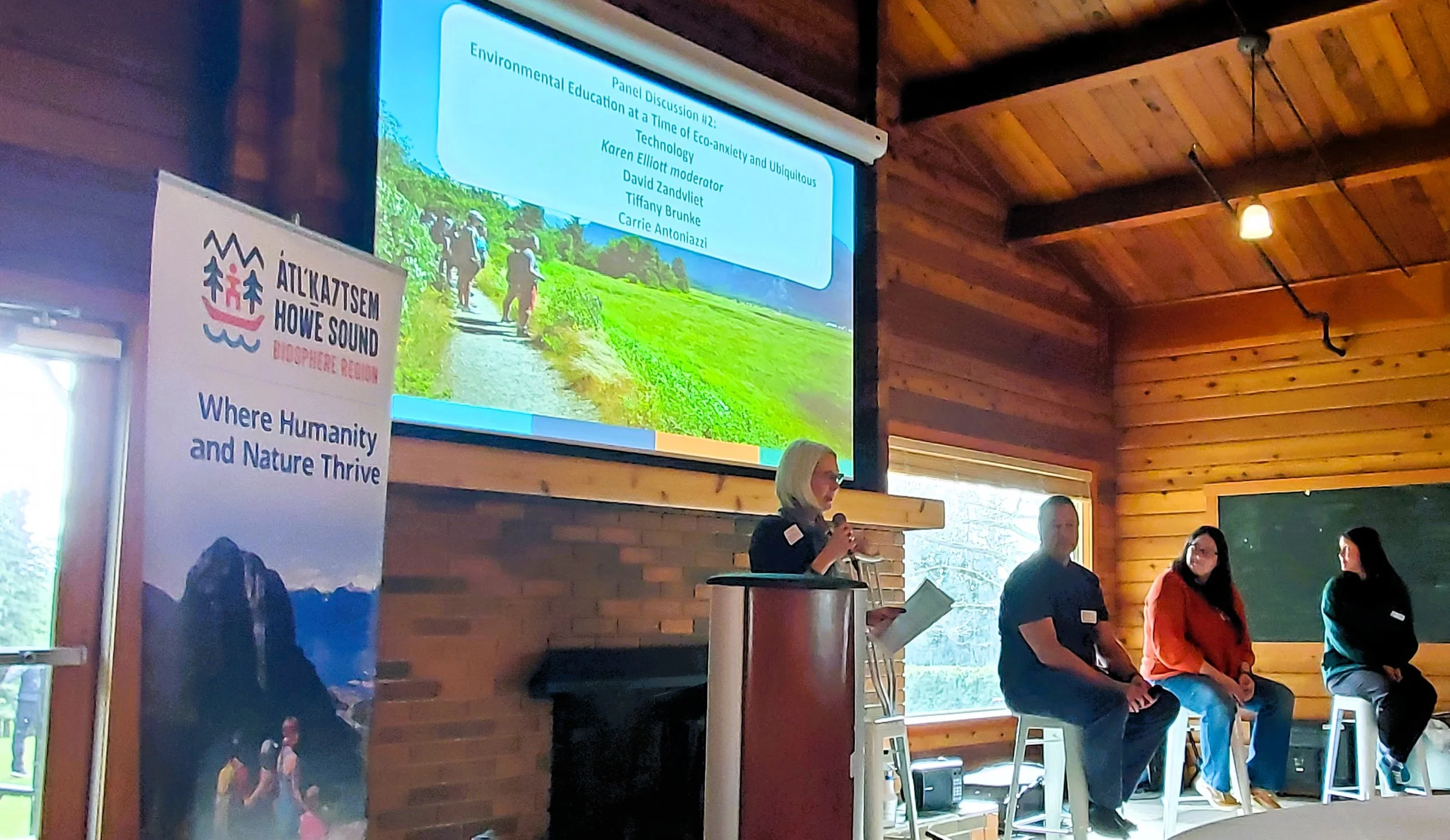 Karen Elliott moderates panel 2