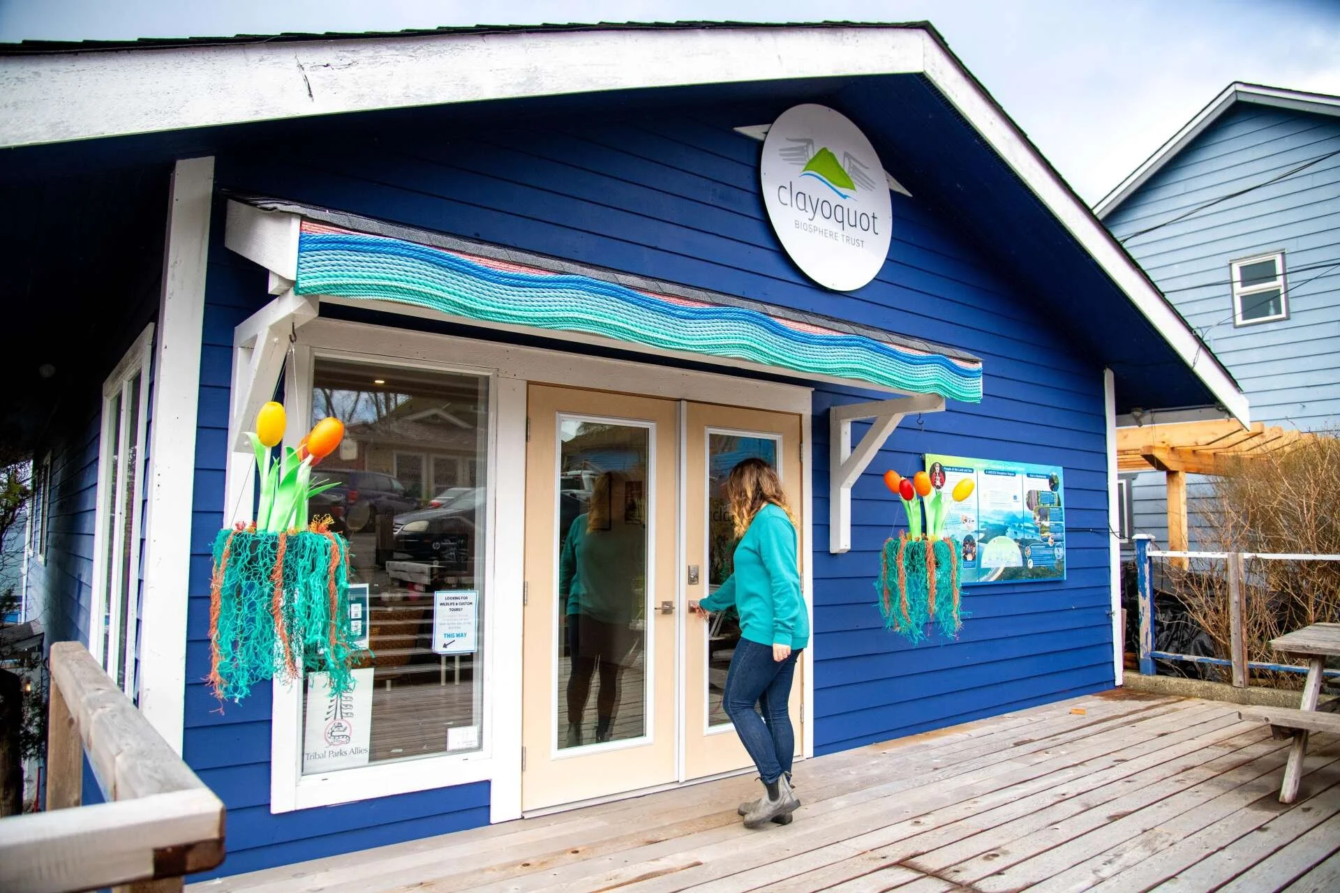 Current office in Tofino