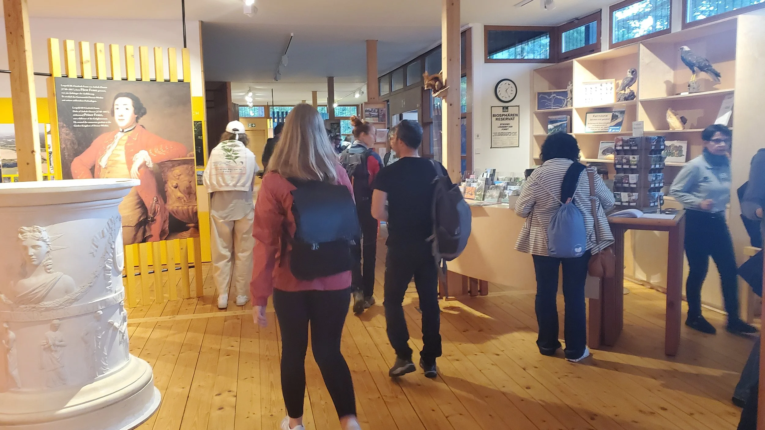 Inside the Alba River Biosphere information centre