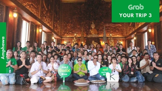 [GrabCar] Grab Your Trip 3 ไหว้พระอิ่มบุญ ณ จังหวัดสมุทรสาคร