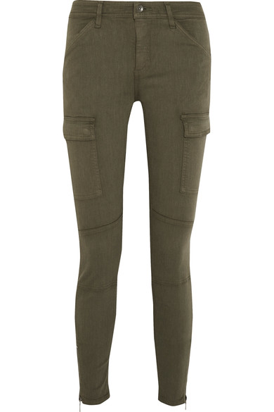 SPLENDID Hunter stretch modal-blend twill skinny pants