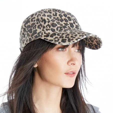 SOLE SOCIETY PRINTED BASEBALL CAP