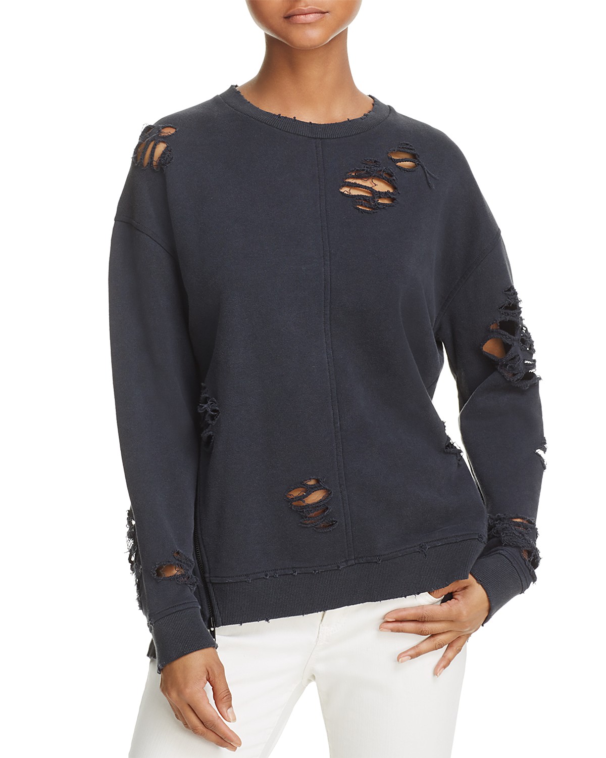 Joe's Jeans Lyndon Distressed Sweatshirt