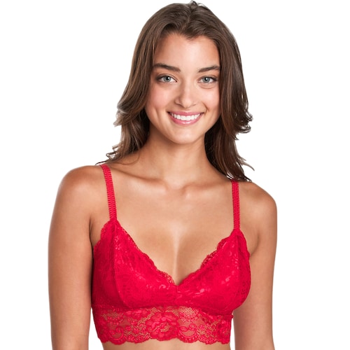 Junior's Candie's Wirefree Lace Bralette