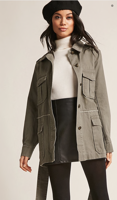 Belted Cargo Jacket