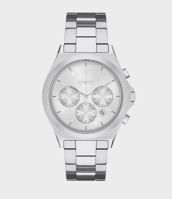 PARSONS CHRONOGRAPH STAINLESS STEEL WATCH- SILVER-TONE