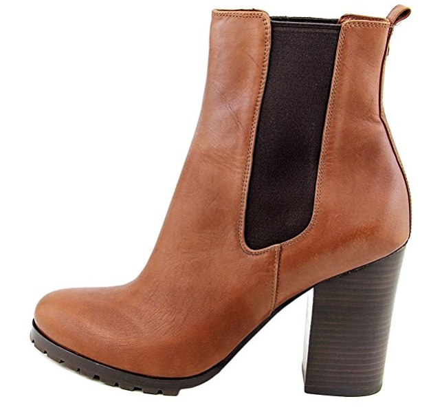 Coach Odelle Sydney Round Toe Leather Ankle Boot