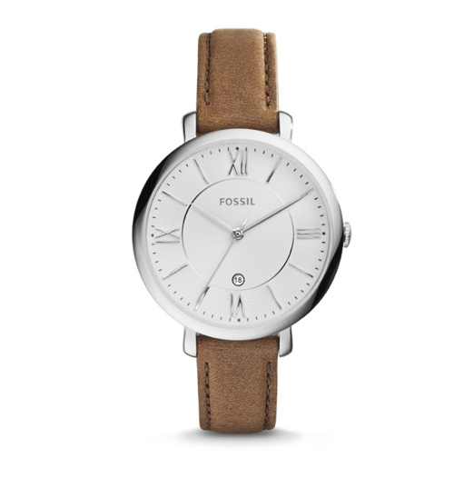 JACQUELINE BROWN LEATHER WATCH