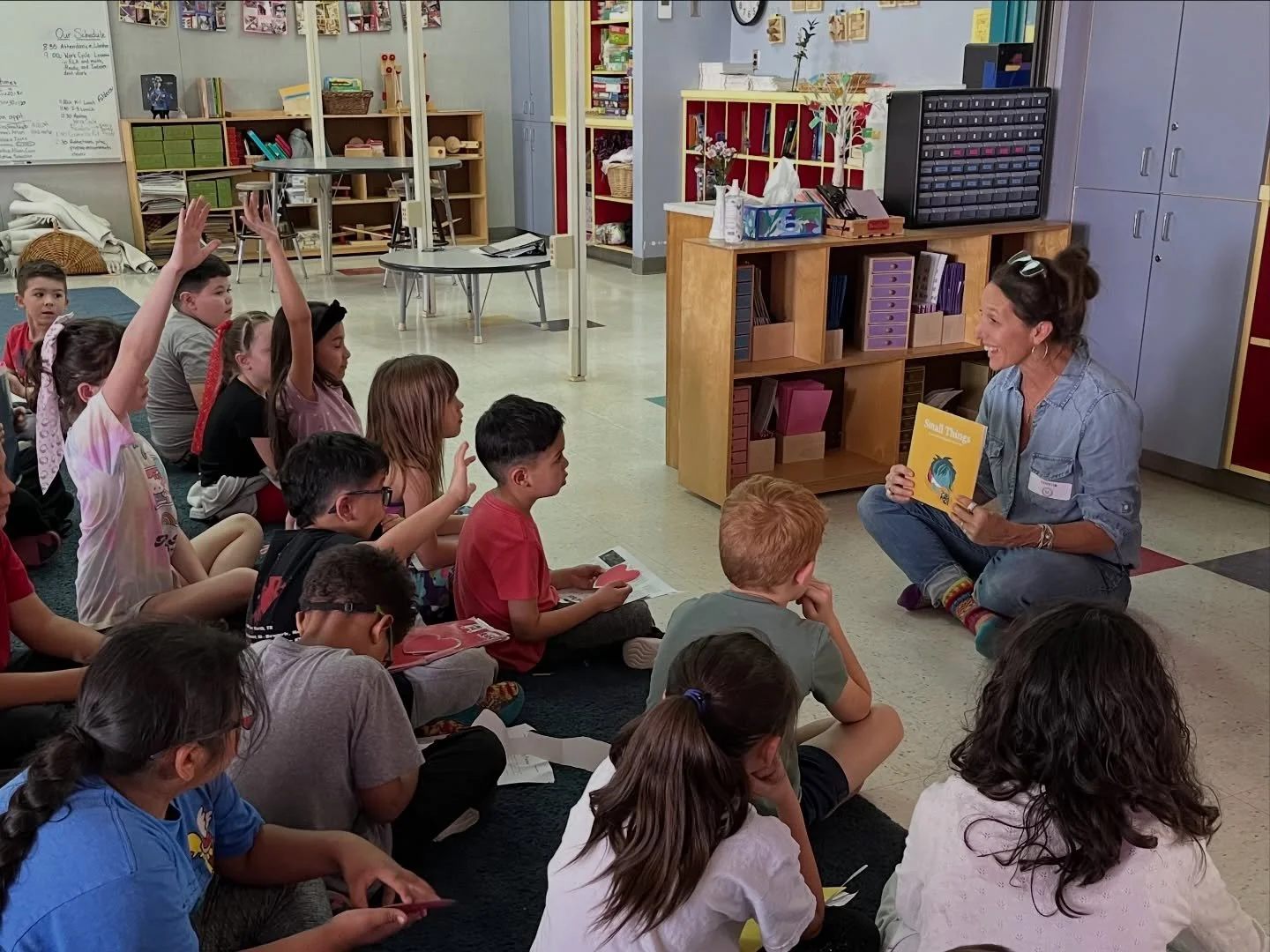 &ldquo;We can&rsquo;t do great things, we can only do small things with great love&rdquo;. 

Mother Teresas quote inspired both the book &ldquo;Small Things&rdquo; and how we look at rescue. So when we were invited to read at a local elementary schoo
