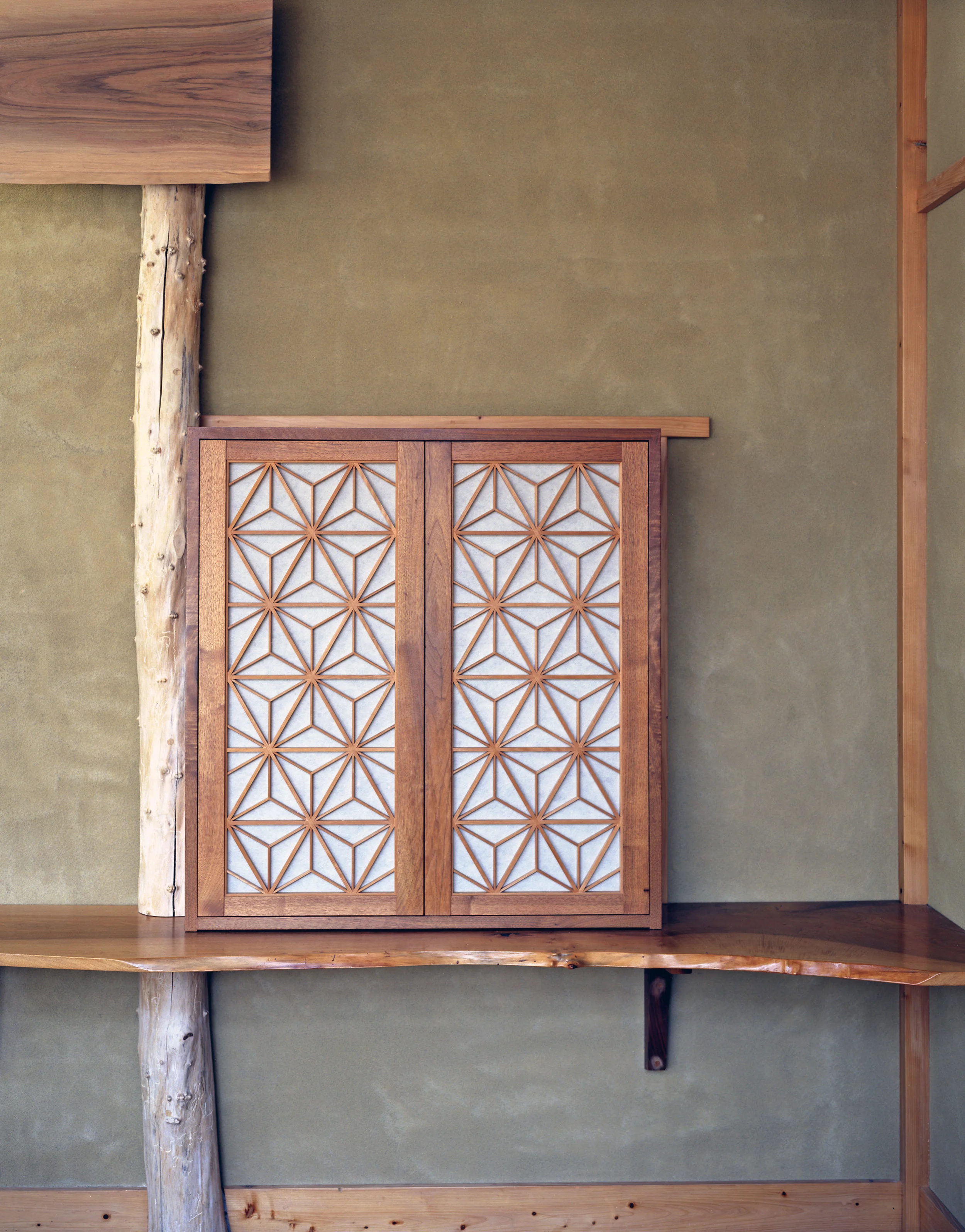 George Nakashima Reading Room, James Michener Art Museum, Doylestown, PA.