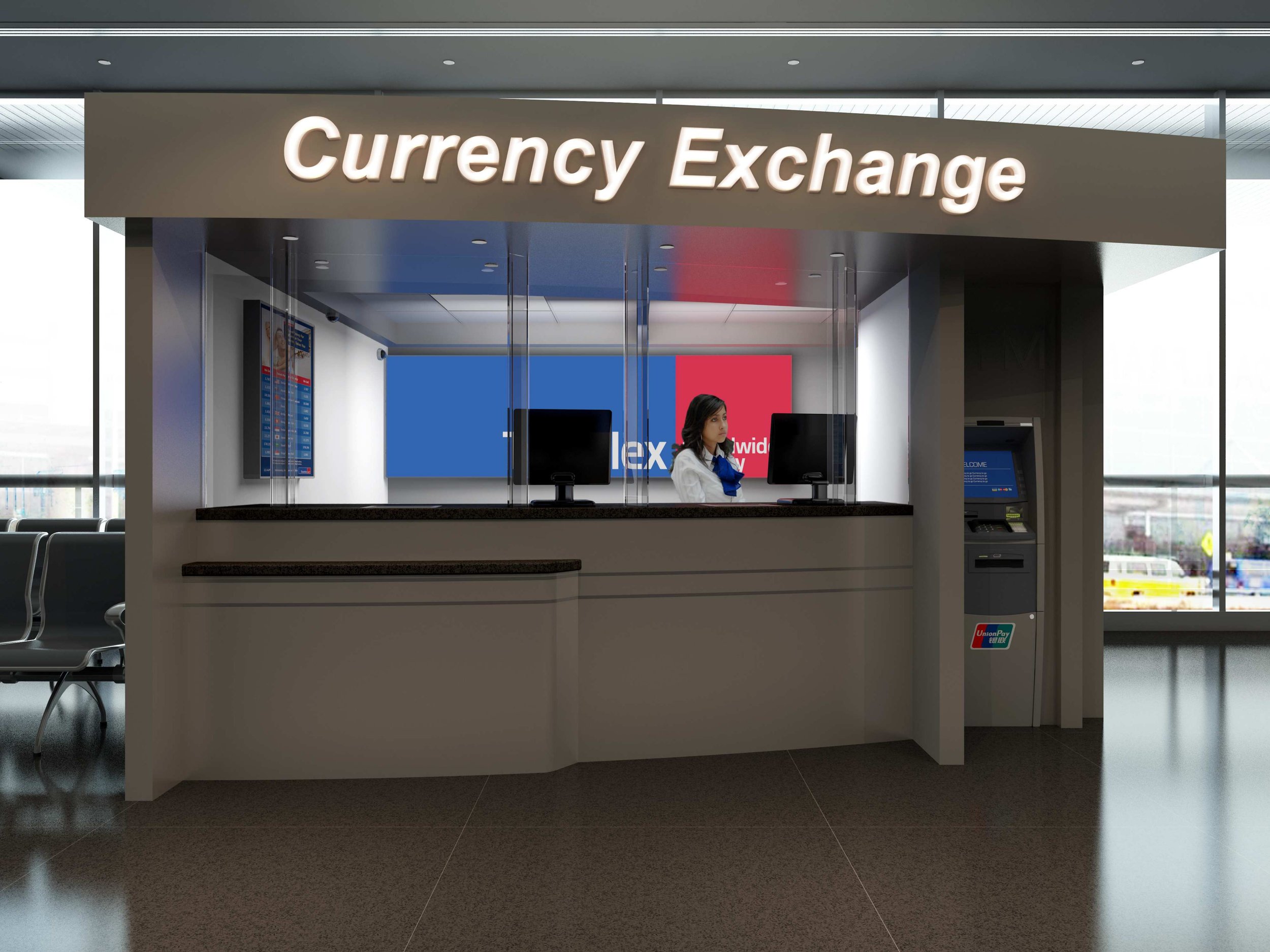 Kiosk 2 - Digital Rendering