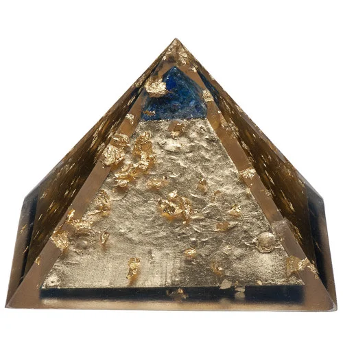 Gold And Lapis Pyramid