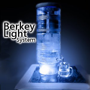 Berkey Light System w/ White LED Base