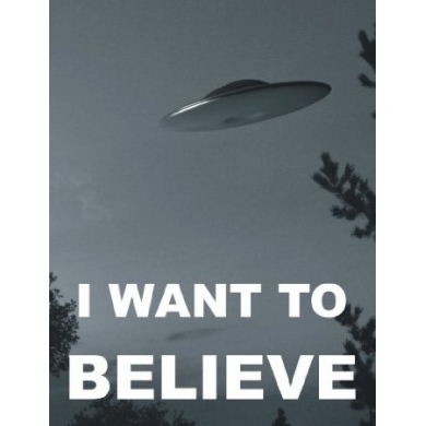 I Want To Believe Poster