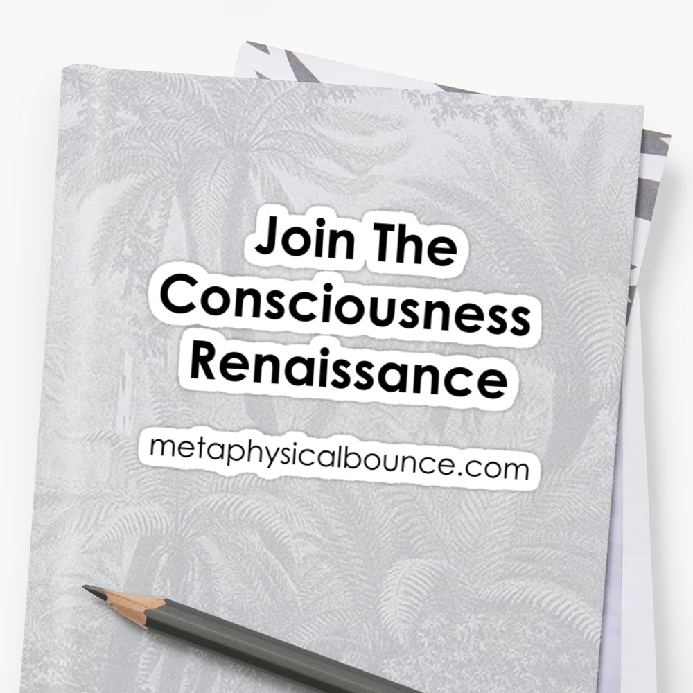 Metaphysical Bounce Sticker