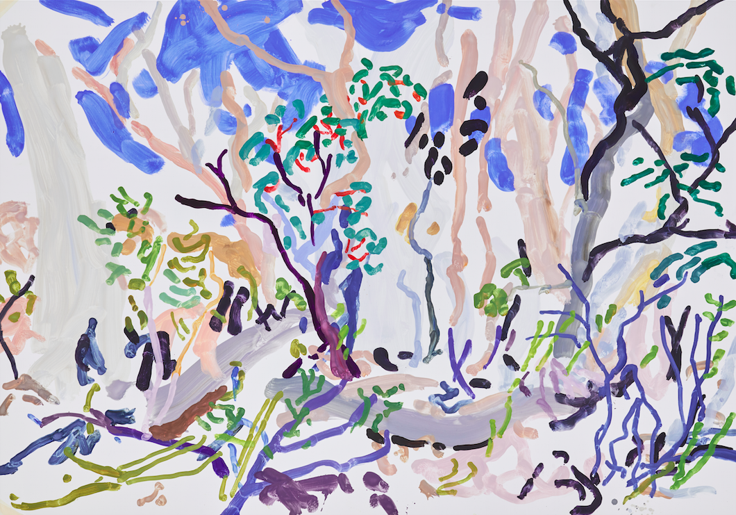   The Movement of Time, Meryla State Forest    124.5x172.5cm oil on board 