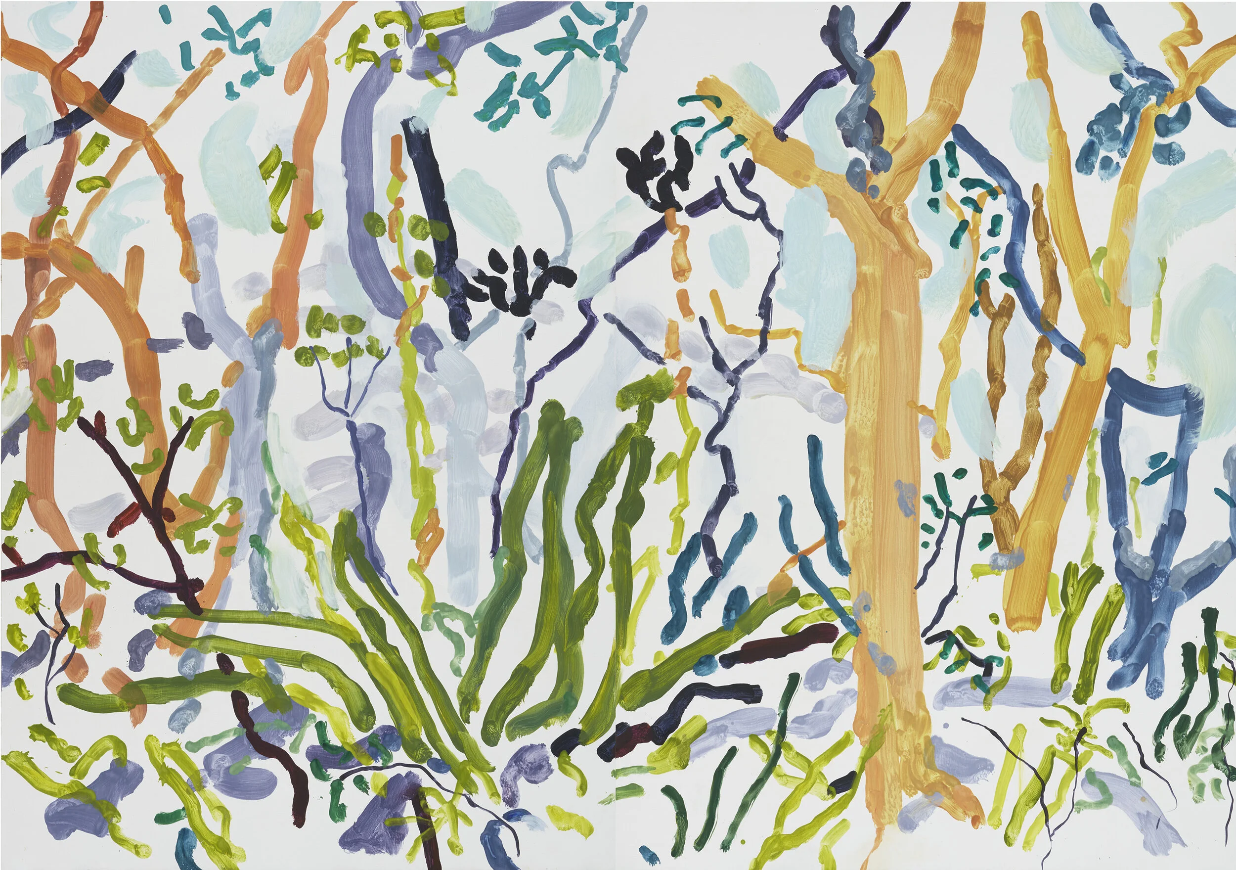  Guardians of the Foreshore, Bald Hill, 2020, oil on board, 170 x 220 cm 