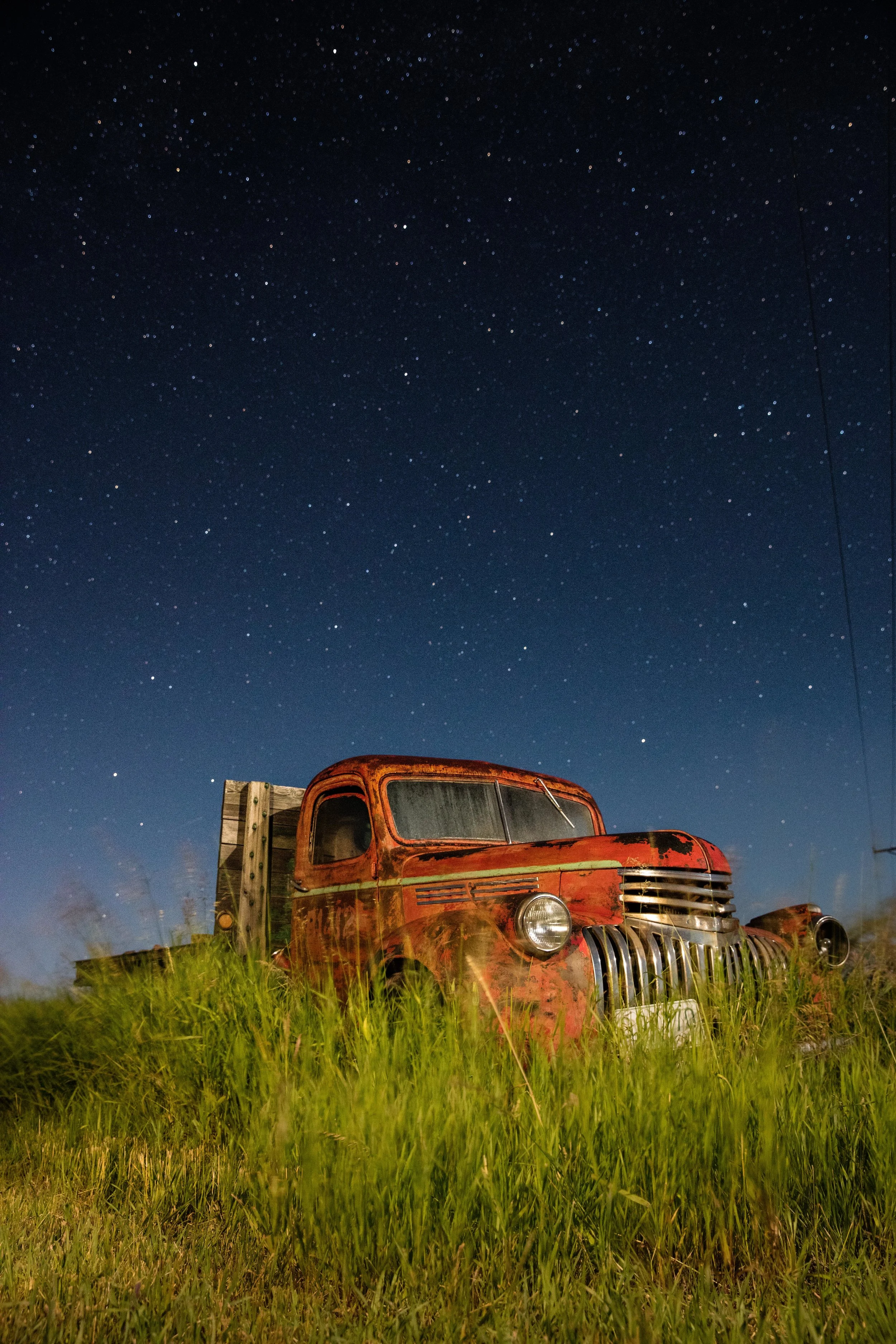Pickup truck at night.jpg