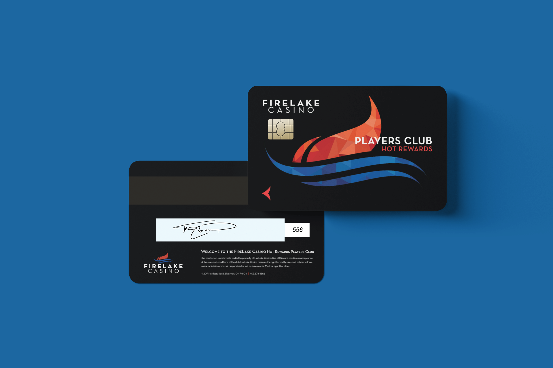 FireLake Casino Players Club Card 2