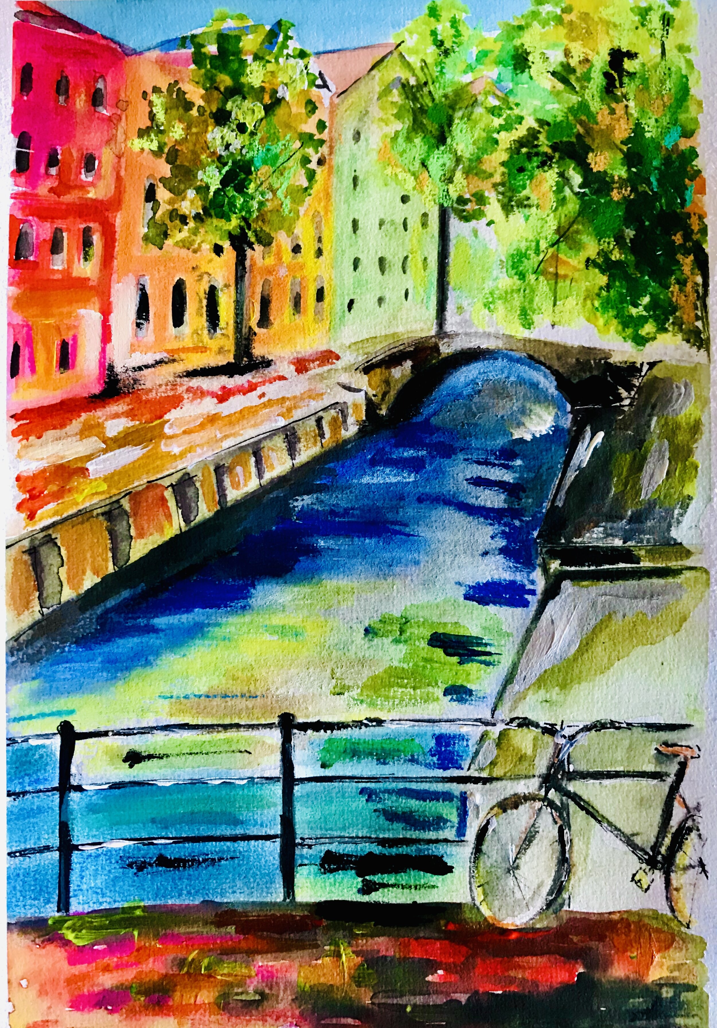 Amsterdam Watercolour
