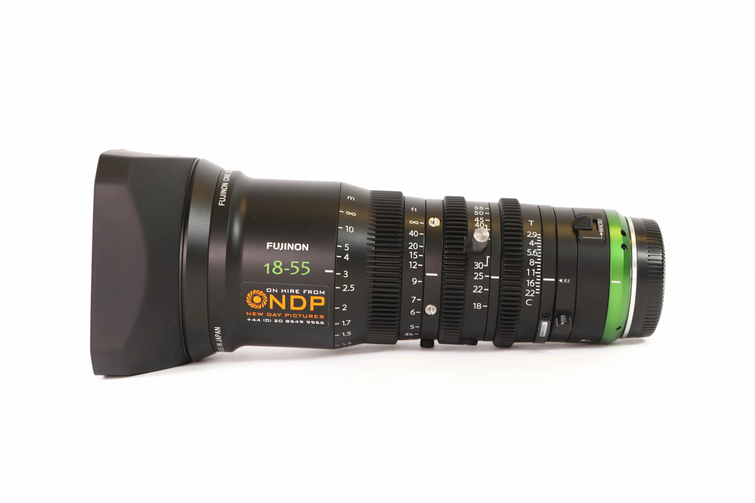 Fujinon MK18-55mm T2.9 Cine Zoom E-Mount Lens Hire