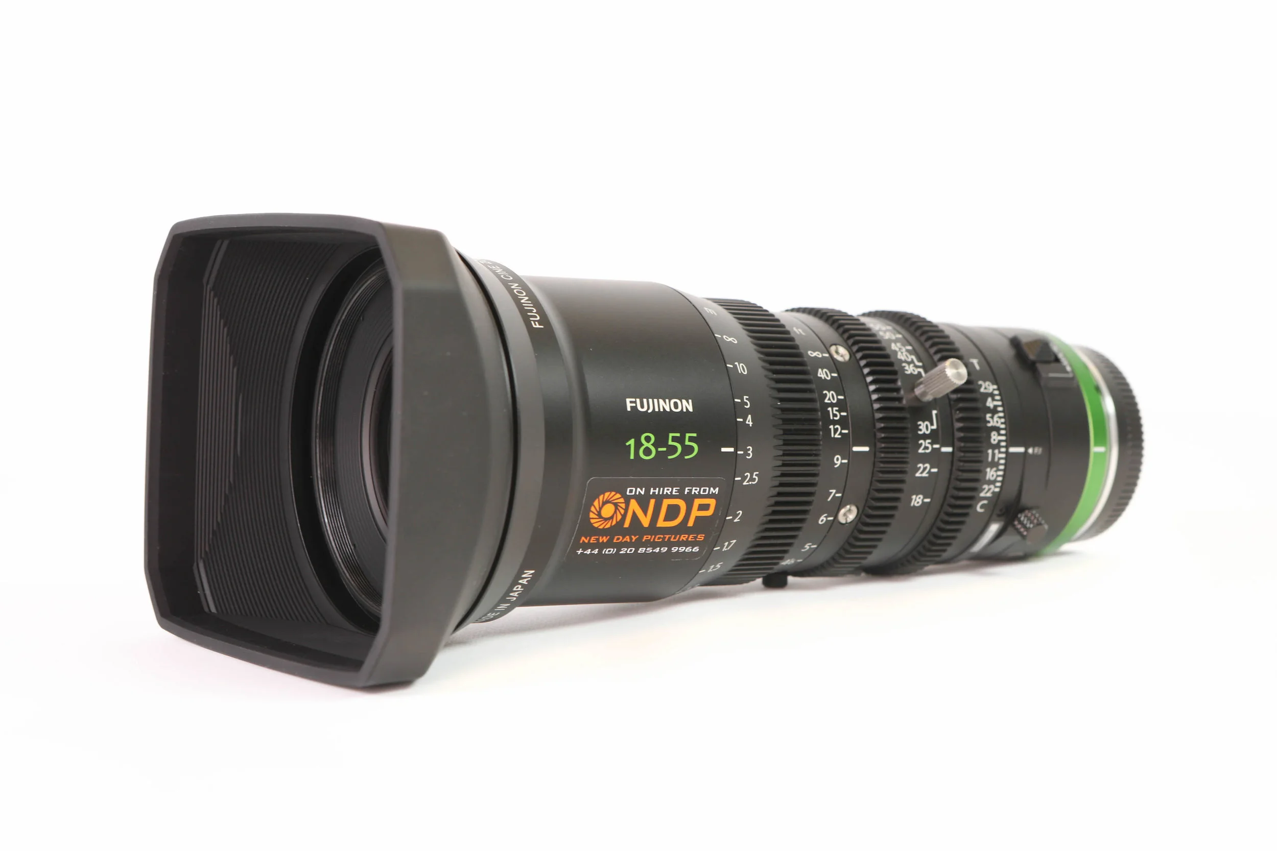 Fujinon MK18-55mm T2.9 Cine Zoom E-Mount Lens Hire