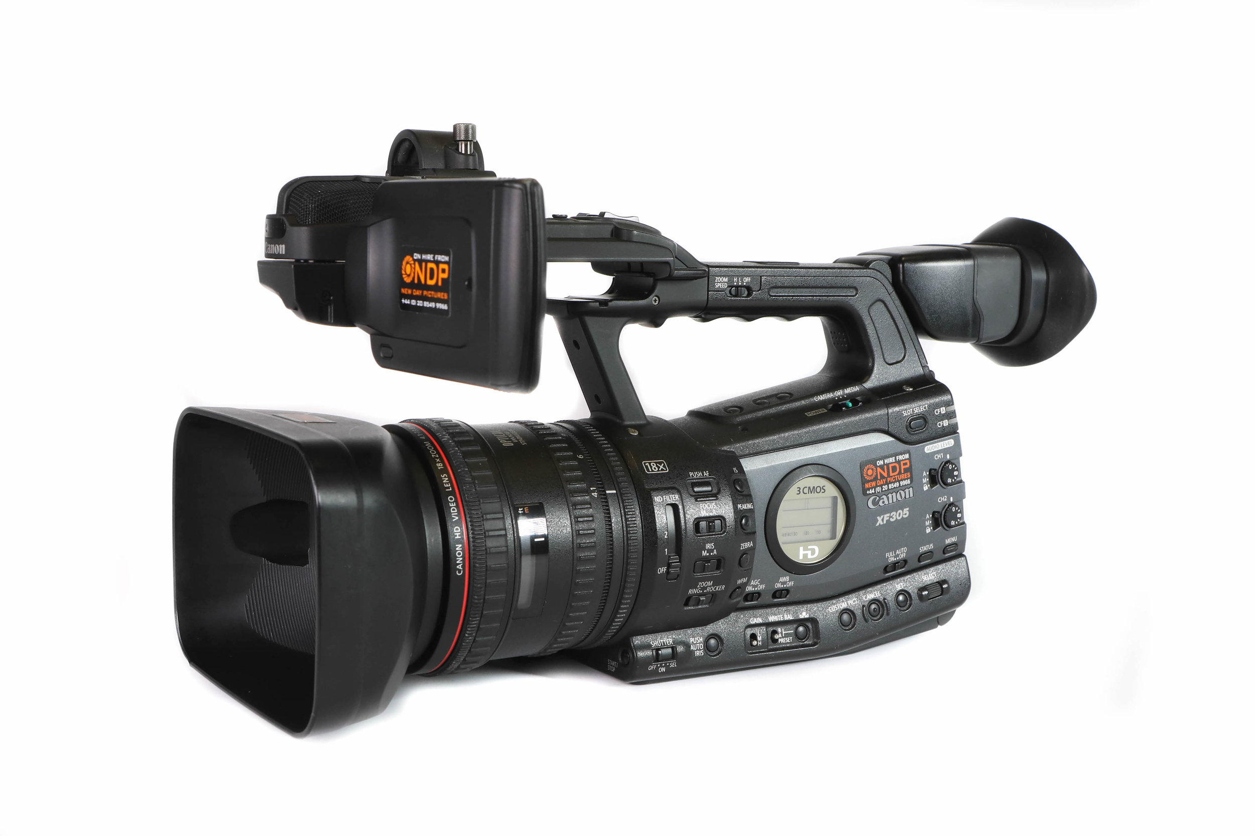 Canon XF305E Complete Shooting Kit Hire - £100/Day or £395/Week — New