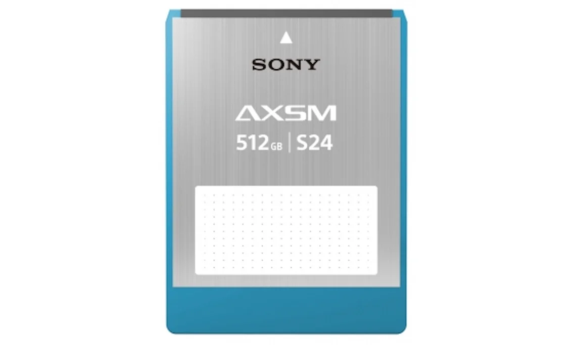 Sony AXS-512S24 512GB S24 media card Hire