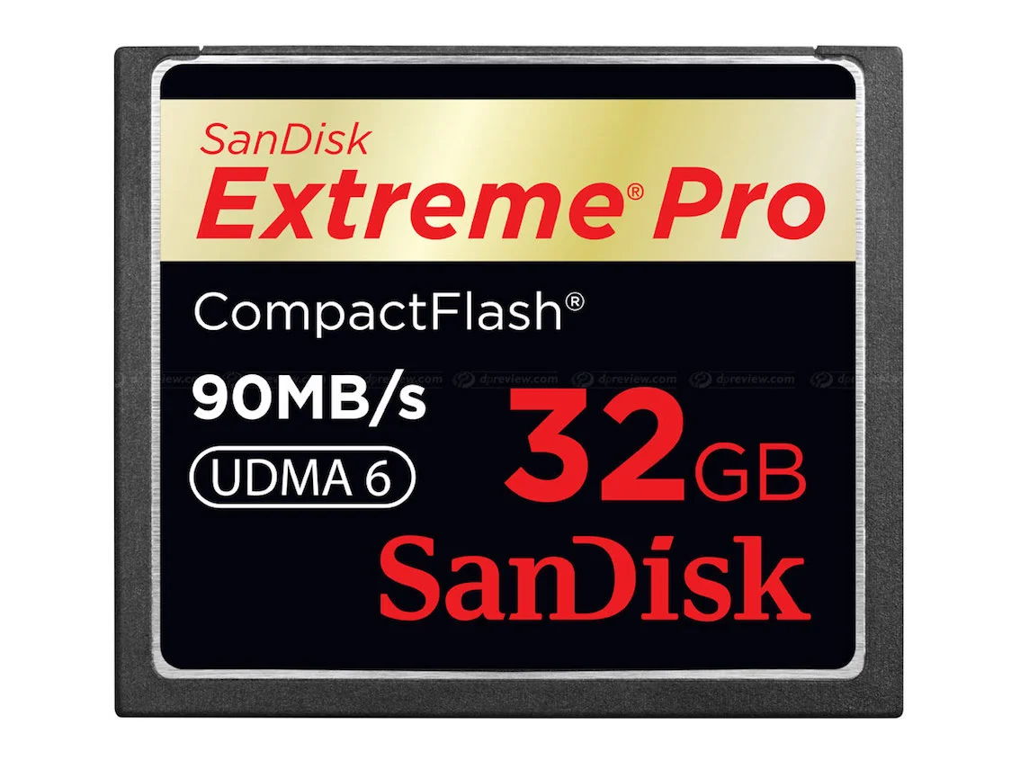SanDisk Extreme Pro 32GB (90MB/s) CF media card Hire