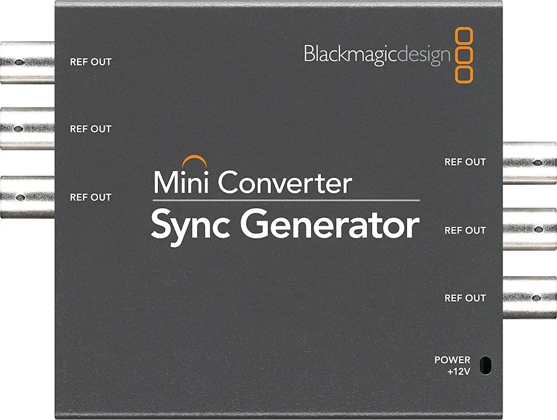 Blackmagic Mini Converter - Sync Generator Hire - edit