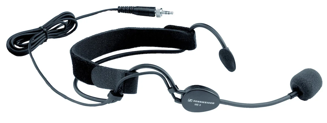 Sennheiser ME3 Headset Mic Audio and Microphone Hire