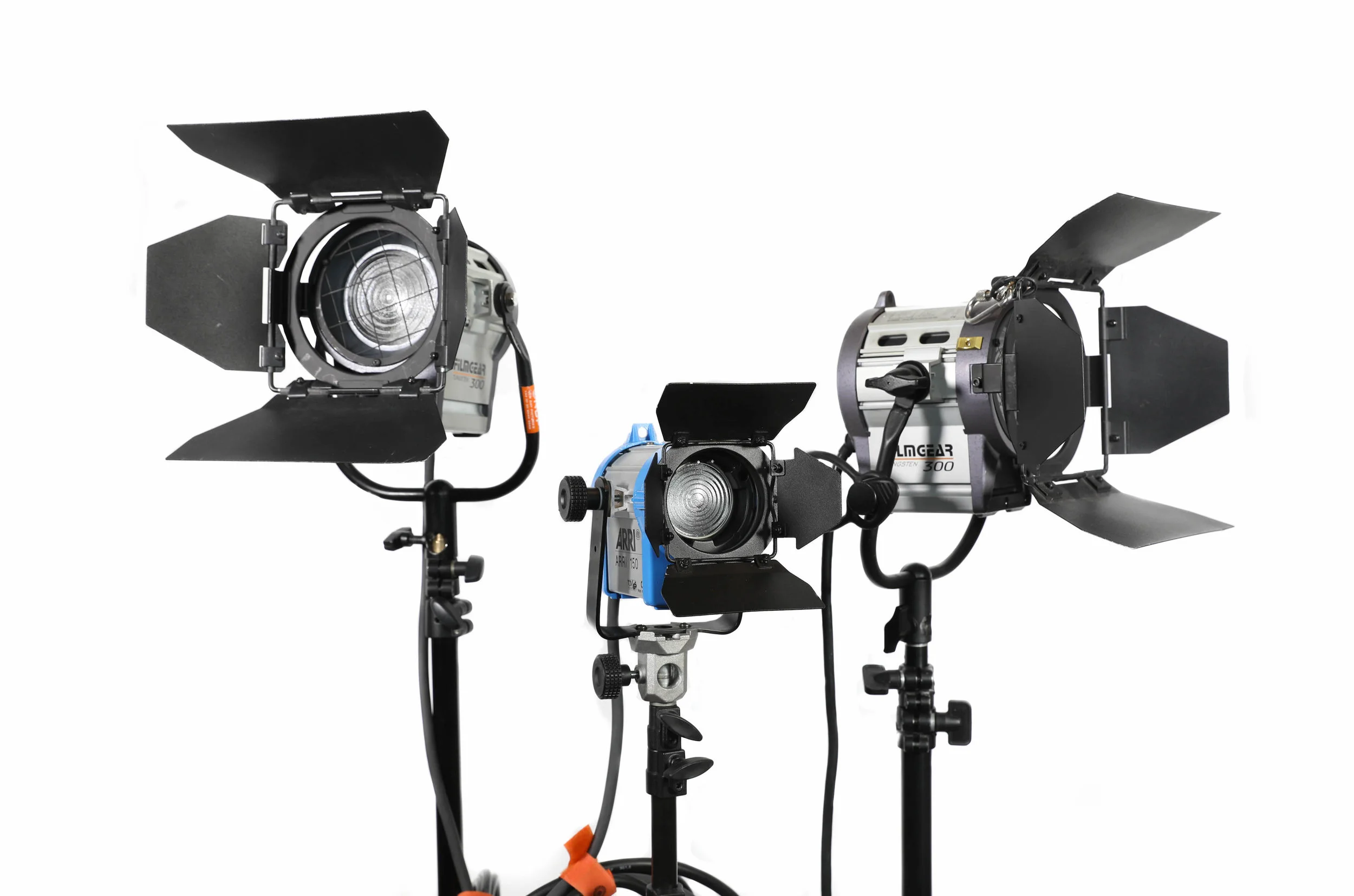 Interview Lighting Kit (1 x 150w, 2 x 300w) Hire - £25/Day or £75/Week ...