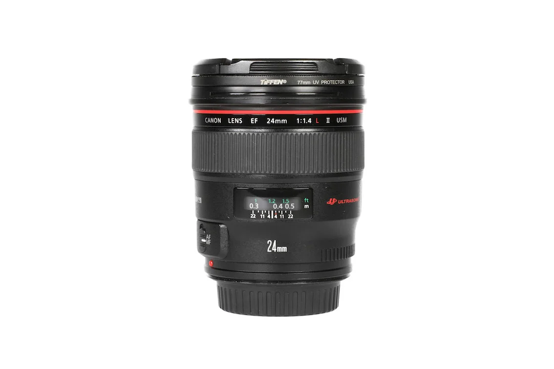Canon EF 24mm f1.4 L II USM Lens Hire